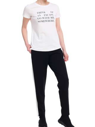 Чёрные брюки WEEKEND MAX MARA: фото 5 - Invogue